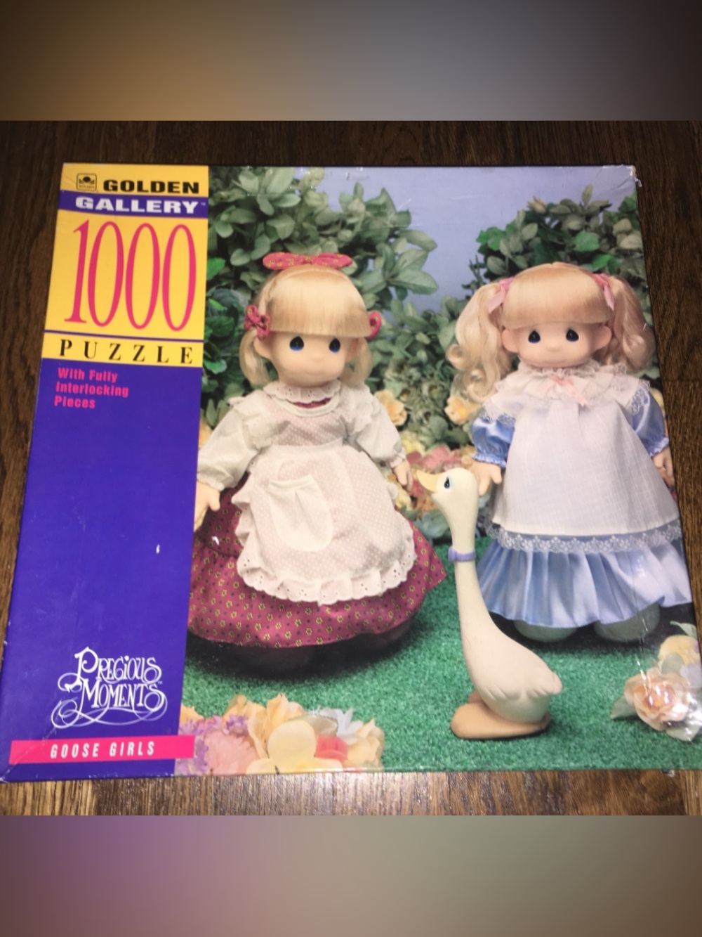 Vintage Golden Gallery 1000-Piece Precious Moments "Goose Girls" Puzzle - New!